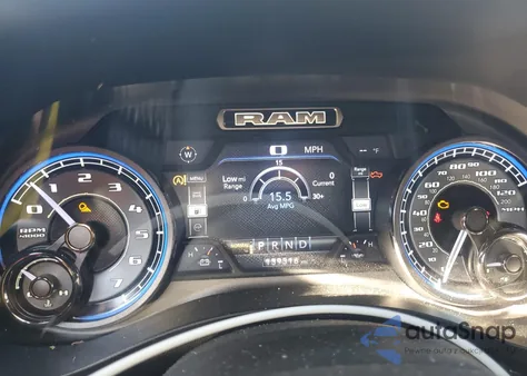 2019 Ram 1500 Limited z USA, uszkodzony, nr VIN 1C6SRFHT7KN632281